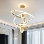 Aahil Light Unique F Statement Chandelier with Acrylic Accents