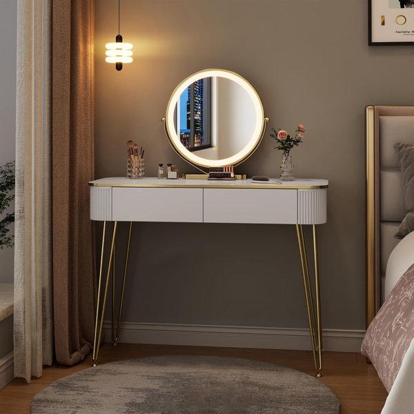 Aaria Dressing Table with Mirror
