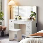 Ailiedh Dressing Table with Mirror
