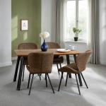 Alexsandra Straight Edge Dining Set