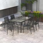 Arcadia Rectangular Outdoor Table Set