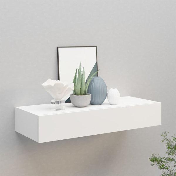 Azariana Floating Shelf with Drawer