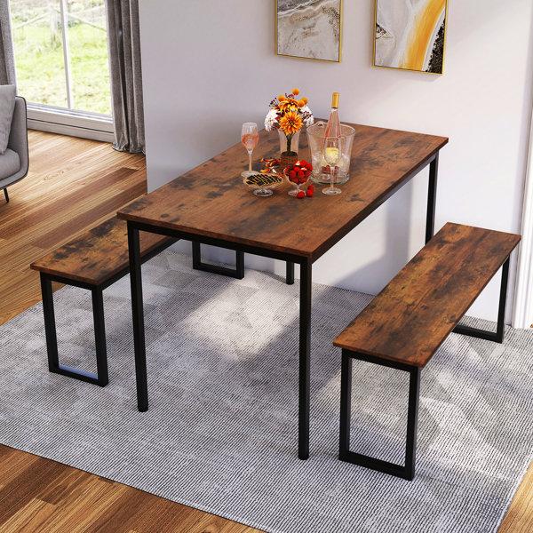 Belen 4-Person Breakfast Nook Dining Set