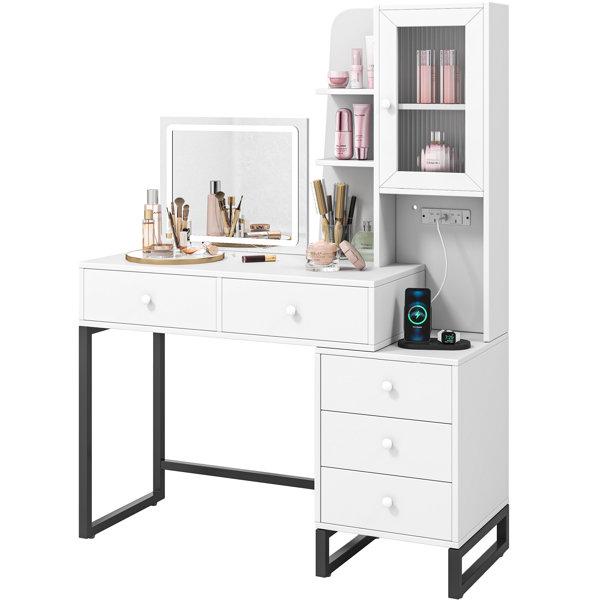 Beniko Dressing Table with Mirror