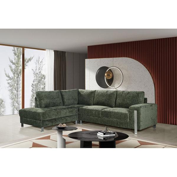 Beyzanur Upholstered Corner Sectional