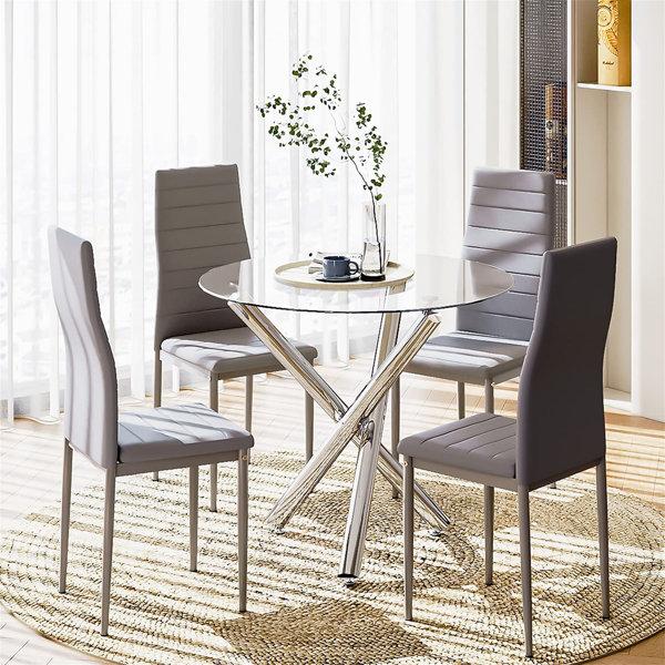 Caniesha 4-Person Dining Set