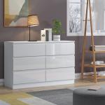 Carlton High Gloss Drawer Chest with Scratch Resistance