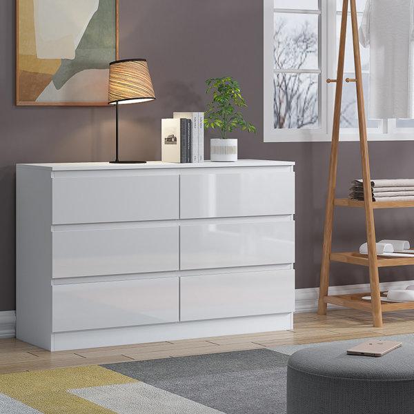 Carlton High Gloss Drawer Chest with Scratch Resistance