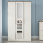Cleverdon Door Wardrobe with Mirror