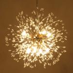 Dandelion Light Sputnik Crystal Chandelier (Starburst/Sunburst)