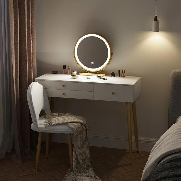 Etchemin Dressing Table with Mirror