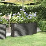 Powder-Coated Steel Raised Bed