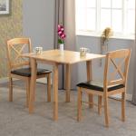 Jaeden Extendable Dining Set with 2 Chairs