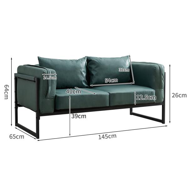 Keillan 145Cm Tuxedo Arm Sofa