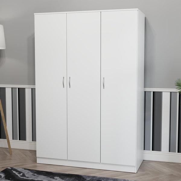 Maybery Classic Door Wardrobe with Shelf and Hanging Rail