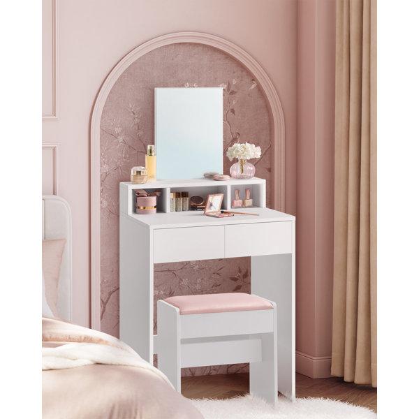 Mazie Dressing Table with Mirror