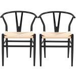 Mid-Century Weave Armchair (Set of 2)