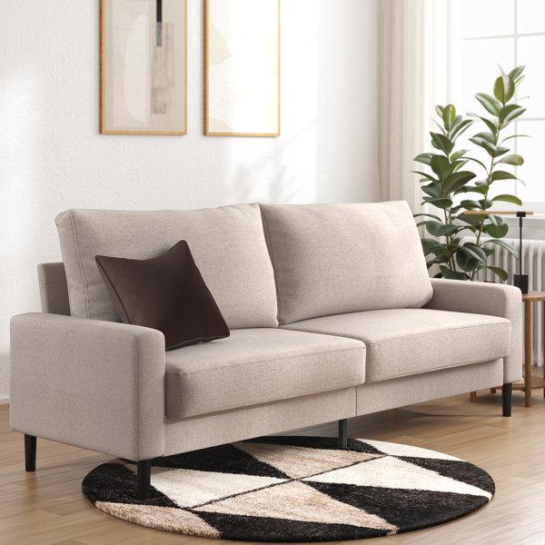 Modern Fabric Sofa with Foam Cushions