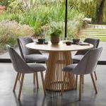 Onekama 4-Seater Dining Table Set