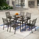 Rectangular Outdoor Table Set