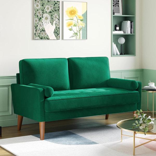 Small Seater Sofa with Spring Cushion