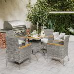 Square Outdoor Table Set