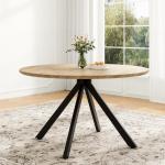 Whole Board Round Dining Table